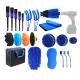 22pcs Car Drill Clean Brush Attachment For Auto Wheel Tire Interior Washing