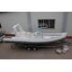 Double Bottom Offshore Inflatable Boats With Motor Fast Response Rough Weather