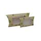 Cheap silk scarves packaging pillow box scarf boxes with window