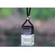 Square Hanging Car Perfume Bottle Pendant 8ml Perfume Bottles