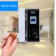 RF Card Biometric Glass Door Lock Semiconductor Sensor Big Data Capacity