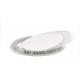 Embedded / Recessed Round LED Panel Light With Silvery / Piano White Frame