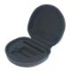 Shock Proof EVA Portable Headphone Case Black Hard Shell Full Size Long Lifespan