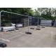 Welded Temporary Mesh Fencing , Electro Galvanized Security Fence Panels