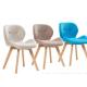 Beech Wooden Chair With High Density And High Resilience Foam Cushion