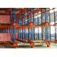 Radio Controlled Warehouse Metal Storage Racks System Optional Dimension