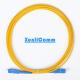 FTTH Simplex SC-SC Fiber Optic Patch Cord 3 Meters Yellow Color Low Insertion Loss