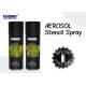 Quick Drying Aerosol Stencil Spray For General Colour Coding And General Marking