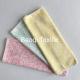 3 colors in set single side printed 100% poly kitchen towels ,microfiber red house cleaning kitchen rags size 40cm*40cm