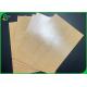 Oilproof 20gsm PE Coated 300gsm Kraft Paper For Disposable Lunch Box