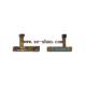 Yellow Sensitive Home Button Cell Phone Flex Cable Metal For LG L70