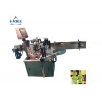 Oil Water Bottle Sticker Labeling Machine Labeling Speed 20 - 200pcs / Min