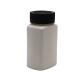 SCREW CAP 120mL HDPE Square Shape Customized Color Empty Medicine Pill Bottle Container