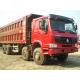 Howo 8 by 4 heavy duty dump truck 8 Meters Front Tipper 45 tons loading for construction / mining