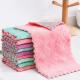 Thickened Coral Fleece Dishcloth Microfiber for Household Cleaning Sustainable Pattern