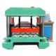 Metal Iron Glazed Roof Tile Roll Forming Machine 0.3-0.8mm Thinckness