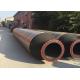 Professional Flange Floating Dredge Pipe 26 Inch High Tensile Steel Wire Braided