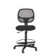 Modern Tall Counter Mesh Office Height Footstool with OEM ODM and Fabric Material