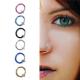 USA hot selling stainless steel body piercing jewelry unique multi color nose ring