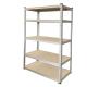 700*300*1500 Heavy Duty Metal Rack Shelving Adjustable Industrial White Boltless Rack