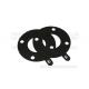 Industrial Rubber Washers Steam Hot Water Vapour Resistance Q Shape Frost Black