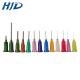 Safe Glue Dispensing Needle PP Plastic Screw Seat  Customized Size And Color