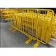 Multi Purpose Temporary Mesh Fence With Concrete Filled Plastic Feet / Clamps