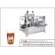 Coco Powder Packaging Machine Ground Coffee Packaging Equipment Rotary Fill and Seal With Auger Filler for Powder