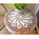 Crochet Round table clothing - table cover - white, wedding and banquet, blanket, clothes