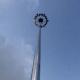 Q235 Q345 High Mast Floodlighting Galvanized Security Light Post