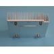 CNC Machining Aluminum Heatsink Extrusion Profiles with Mill Finished / Anodized Suface Treatment