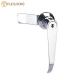 Modern Style Door Cabinet Handle Lock With Bright Chrome Plated Surface