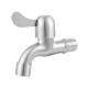 1/2 Nominal SS304 Brushed Angle Valve Faucet Less Outlet Sleeve HPB 57-3