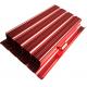 6063 Aluminum Housing CNC Machining Parts Anodized Aluminium Profile Red Color