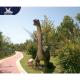 Alive Animatronic Dinosaur Statues With Silicon Rubber For Garden Fire Resistance