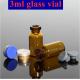 Molded Type I Glass Vial Medical Glass Vial 10ml With Rubber Stopper