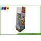 Offset Printing Cardboard Retail Display Stands , Shinny Corrugated Pop Displays For Sky Bouncer FL177