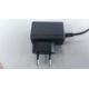 EU Plug 5W 9W 12W Black Universal AC Power Adapter with CE GS approvals