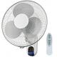 Air Cooling 50 HZ Electric Wall Fan With Remote Control 16 Inch 3 Blade