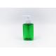 3.38oz Green Plastic Lotion Cream Bottle For Shampoo
