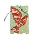 Advertising 2mm Hanging Paper Air Freshener With Elastic String