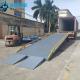 Grey Loading And Unloading Goods Hydraulic Dock Ramp Efficient