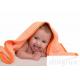 Supper Soft Personalized Baby Hooded Towels For Supermarket 100% Cotton