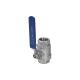 Stainless Steel 304/316 2PC Ball Valve NPT/Bsp/BSPT/DIN Thread Water Industrial Usage