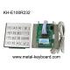 Vandal Proof Kiosk / ATM Checking Devices Metal Numeric Keypad Outdoor , 16 Function Keys