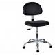 440*410mm ESD Saddle Swivel Chair Injection Molded Backrest Esd Stool Chair