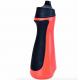 600ml Workout Water Bottles Red Plastic Non Slip Drinking Flask BPA Free 8.9X8.8X23.7 cm