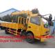 Dongfeng duolika LHD/RHD 3.2 tons telescopic crane boom mounted on truck for sale, telescopic truck with crane for sale