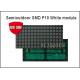 Semioutdoor P10 SMD led module light White display board 320*160mm 32*16pixels 5V for advertising message