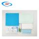 Soft Hydrophilic PP PE Obstetric Disposable Surgical Drapes Sterile Sheet Delivery Kit